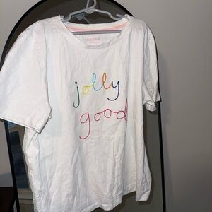 BODEN Jolly Good women’s medium White T-Shirt